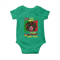 Juneteenth 160 Years Of Freedom Baby Onesie African American Pride - Wonder Print Shop