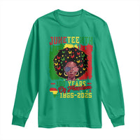 Juneteenth 160 Years Of Freedom Long Sleeve Shirt African American Pride - Wonder Print Shop