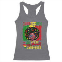 Juneteenth 160 Years Of Freedom Racerback Tank Top African American Pride - Wonder Print Shop