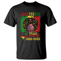 Juneteenth 160 Years Of Freedom T Shirt African American Pride - Wonder Print Shop