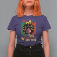 Juneteenth 160 Years Of Freedom T Shirt For Women African American Pride - Wonder Print Shop