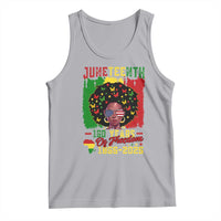 Juneteenth 160 Years Of Freedom Tank Top African American Pride - Wonder Print Shop