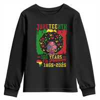 Juneteenth 160 Years Of Freedom Youth Sweatshirt African American Pride - Wonder Print Shop