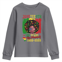 Juneteenth 160 Years Of Freedom Youth Sweatshirt African American Pride - Wonder Print Shop