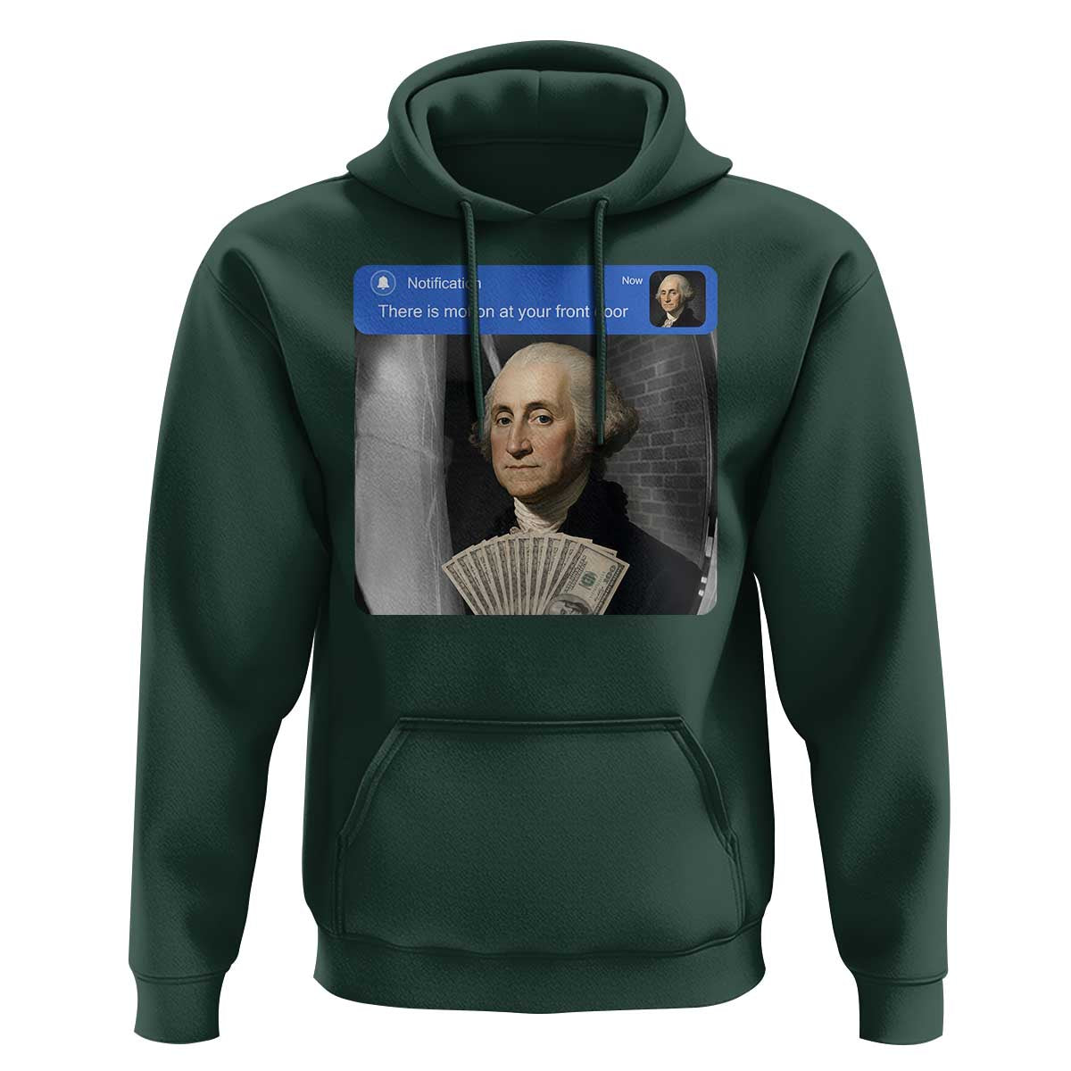 There is Motion At Your Front Door George Washington Meme Hoodie