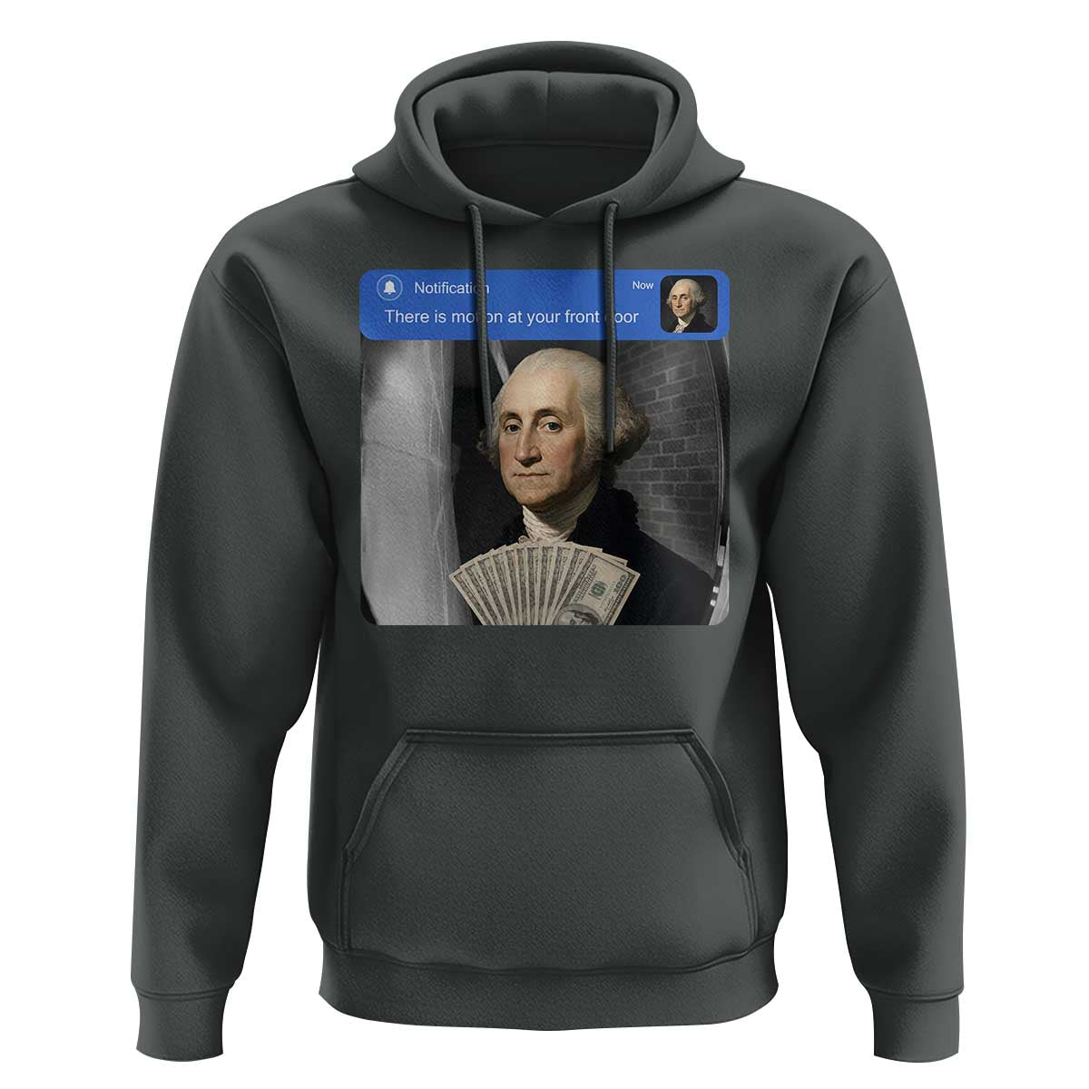 There is Motion At Your Front Door George Washington Meme Hoodie