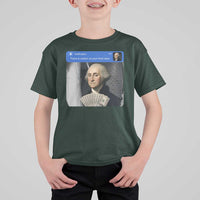 There is Motion At Your Front Door George Washington Meme T Shirt For Kid
