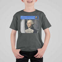 There is Motion At Your Front Door George Washington Meme T Shirt For Kid