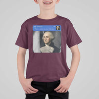 There is Motion At Your Front Door George Washington Meme T Shirt For Kid