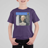 There is Motion At Your Front Door George Washington Meme T Shirt For Kid