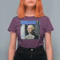 There is Motion At Your Front Door George Washington Meme T Shirt For Women