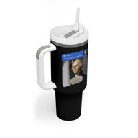 There is Motion At Your Front Door George Washington Meme Tumbler With Handle