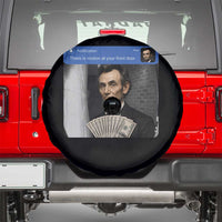 There is Motion At Your Front Door Abraham Lincoln Meme Spare Tire Cover