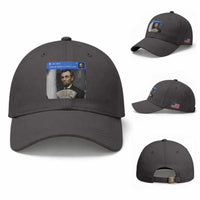 There is Motion At Your Front Door Abraham Lincoln Meme Baseball Cap
