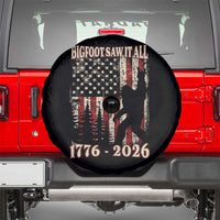 Bigfoot 250th Anniversary USA Spare Tire Cover Bigfoot Saw It All 1776 2026 4th of July