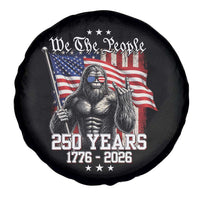 250th Anniversary USA Bigfoot Spare Tire Cover Sasquatch 250 Years Independence