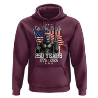 250th Anniversary USA Bigfoot Hoodie Sasquatch 250 Years Independence