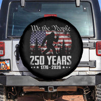 Bigfoot 250 Years American Flag Patriotic 1776 2026 Spare Tire Cover