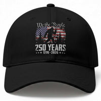 Bigfoot 250 Years American Flag Patriotic 1776 2026 Baseball Cap