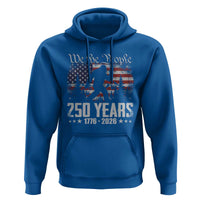 Bigfoot 250 Years American Flag Patriotic 1776 2026 Hoodie