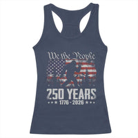 Bigfoot 250 Years American Flag Patriotic 1776 2026 Racerback Tank Top