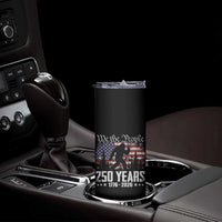 Bigfoot 250 Years American Flag Patriotic 1776 2026 Skinny Tumbler