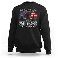 Bigfoot 250 Years American Flag Patriotic 1776 2026 Sweatshirt