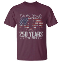 Bigfoot 250 Years American Flag Patriotic 1776 2026 T Shirt