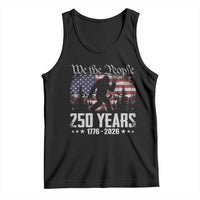 Bigfoot 250 Years American Flag Patriotic 1776 2026 Tank Top