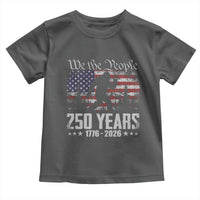 Bigfoot 250 Years American Flag Patriotic 1776 2026 Toddler T Shirt
