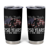 Bigfoot 250 Years American Flag Patriotic 1776 2026 Tumbler Cup