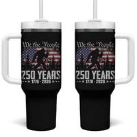 Bigfoot 250 Years American Flag Patriotic 1776 2026 Tumbler With Handle