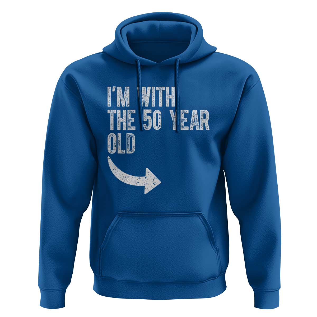 I'm With The 50 Year Old Matching Hoodie Turning 50 Funny 50th Birthday