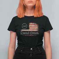 80th Birthday 1946 Limited Edition T Shirt For Women Gifts for 80 Years Old Vintage American Flag