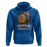 Bourbon Built America 250 Years Hoodie Patriotic Whiskey 250th Anniversary USA
