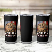 Bourbon Built America 250 Years Tumbler Cup Patriotic Whiskey 250th Anniversary USA