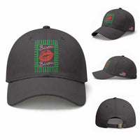 French Bisous Paris Vacation Retro Summer Vibes Baseball Cap