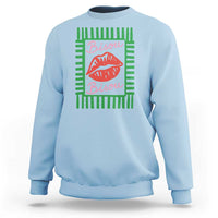 French Bisous Paris Vacation Retro Summer Vibes Sweatshirt