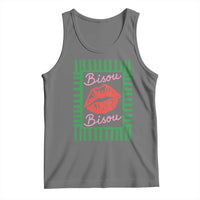 French Bisous Paris Vacation Retro Summer Vibes Tank Top