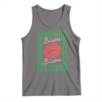 French Bisous Paris Vacation Retro Summer Vibes Tank Top