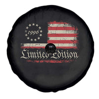 30th Birthday 1996 Limited Edition Spare Tire Cover Gifts for 30 Years Old Vintage American Flag