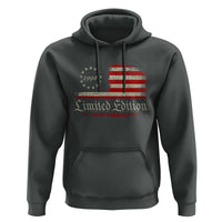 30th Birthday 1996 Limited Edition Hoodie Gifts for 30 Years Old Vintage American Flag