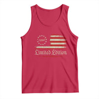 30th Birthday 1996 Limited Edition Tank Top Gifts for 30 Years Old Vintage American Flag