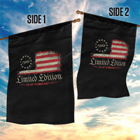 60th Birthday 1966 Limited Edition Garden Flag Gifts for 60 Years Old Vintage American Flag