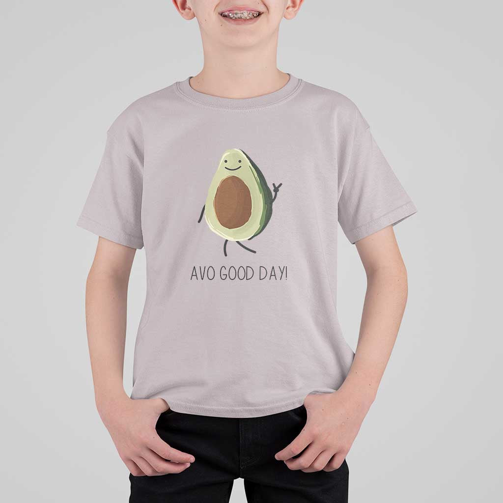 Avocado T Shirt For Kid Avo Good Day Cute Fruit - Wonder Print Shop