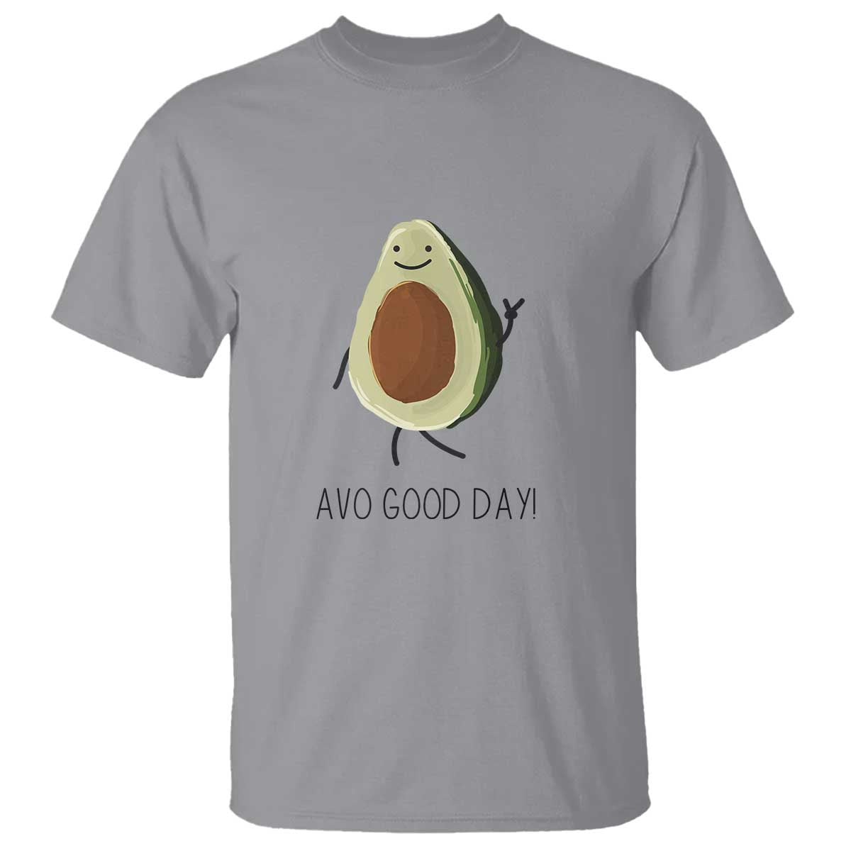 Avocado T Shirt Avo Good Day Cute Fruit - Wonder Print Shop