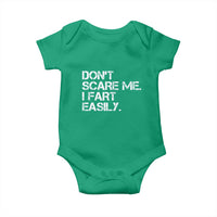 Funny Dont Scare Me I Fart Easily Baby Onesie Humor Hilarious - Wonder Print Shop