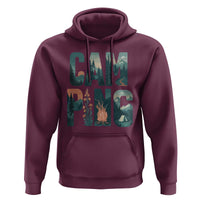 Camping Nature Adventure Campfire Tent Mountains Hoodie - Wonder Print Shop