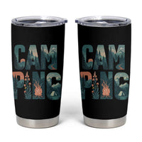 Camping Nature Adventure Campfire Tent Mountains Tumbler Cup - Wonder Print Shop