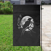Funny F Caw F Garden Flag Black Crow Moon Gothic Adult Humor - Wonder Print Shop